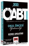 2023 KPSS ÖABT Okul Öncesi Öğretmenliği Konu Anlatımı 