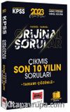 2023 KPSS Genel Kültür Genel Yetenek Orjinal Tamamı Çözümlü Son 10 Yıl Çıkmış Sınav Soruları 