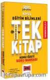 2023 KPSS Eğitim Bilimleri Tüm Dersler Tek Kitap Konu Özeti ve Tamamı Çözümlü Soru Bankası 