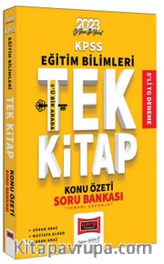 2023 KPSS Eğitim Bilimleri Tüm Dersler Tek Kitap Konu Özeti ve Tamamı Çözümlü Soru Bankası 