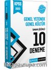 2023 KPSS Genel Yetenek Genel Kültür Tamamı Çözümlü 10 Deneme