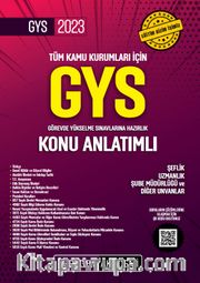 2023 Tüm Kurumlar İçin Görevde Yükselme Sınavı Konu Anlatımlı