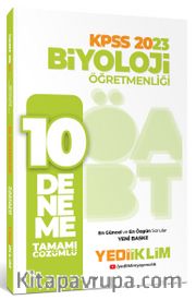 2023 ÖABT Biyoloji Öğretmenliği Tamamı Çözümlü 10 Deneme