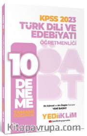 2023 ÖABT Türk Dili ve Edebiyatı Öğretmenliği Tamamı Çözümlü 10 Deneme
