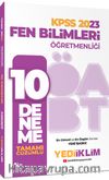 2023 ÖABT Fen Bilimleri Öğretmenliği Tamamı Çözümlü 10 Deneme