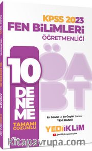 2023 ÖABT Fen Bilimleri Öğretmenliği Tamamı Çözümlü 10 Deneme