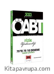 2023 KPSS ÖABT Fizik Öğretmenliği Tamamı Çözümlü 10 Deneme 