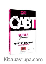 2023 KPSS ÖABT Rehber Öğretmen Tamamı Çözümlü 10 Deneme 