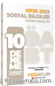 2023 ÖABT Sosyal Bilgiler Öğretmenliği Tamamı Çözümlü 10 Deneme