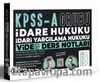 KPSS A Grubu İdare Hukuku İdari Yargılama Hukuku Video Ders Notları