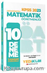 2023 ÖABT Ortaöğretim Matematik Öğretmenliği Tamamı Çözümlü 10 Deneme
