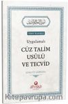 Uygulamalı Cüz Talim Usulü ve Tecvid