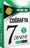 2023 KPSS ÖABT Coğrafya Öğretmenliği 7 Deneme