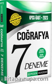 2023 KPSS ÖABT Coğrafya Öğretmenliği 7 Deneme