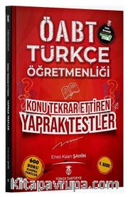 ÖABT Türkçe Öğretmenliği Konu Tekrar Ettiren Yaprak Testler 