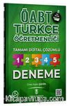 ÖABT Türkçe Öğretmenliği 5 Deneme Dijital Çözümlü 