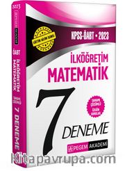 2023 KPSS ÖABT İlköğretim Matematik Öğretmenliği 7 Deneme