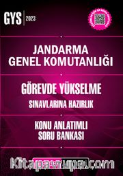 2023 Jandarma Genel Komutanlığı Gys Konu Anlatımlı Soru Bankası