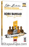 2023 KPSS Eğitim Bilimleri Öğretmenler Ekibi Program Geliştirme Tamamı Çözümlü Soru Bankası 