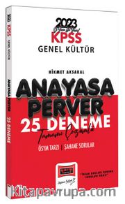 2023 KPSS Anayasaperver Tamamı Çözümlü 25 Deneme 