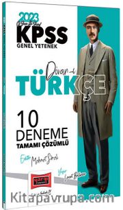 2023 KPSS Divan-ı Türkçe Tamamı Çözümlü 10 Deneme 
