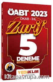2023 ÖABT DKAP- İHL Zarif Tamamı Video Çözümlü 5 Deneme