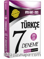 2023 KPSS ÖABT Türkçe Öğretmenliği 7 Deneme
