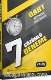 2016 ÖABT Biyoloji Öğretmenliği 7 Çözümlü Deneme