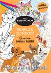 Disney Hayvancıklar Renkler Çıldırdı Çıkartmalı Boyama Partisi