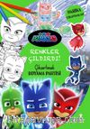 Pjmask Renkler Çıldırdı Çıkartmalı Boyama Partisi