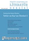 Türkiye Araştırmaları Literatür Dergisi Bahar 2012 Cilt 9 Sayı:18