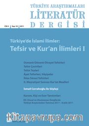 Türkiye Araştırmaları Literatür Dergisi Bahar 2012 Cilt 9 Sayı:18