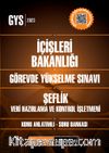 2023 İçişleri Bakanlığı Görevde Yükselme Sınavı Şeflik Unvanı-Veri Hazırlama Ve Kontrol İşletmeni Konu Anlatımlı Soru Bankası
