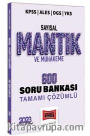 2022 KPSS ALES DGS YKS Tamamı Çözümlü Sayısal Mantık ve Muhakeme 600 Soru Bankası