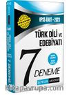 2023 KPSS ÖABT Türkdili ve Edebiyatı Öğretmenliği 7 Deneme