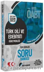 2023 ÖABT Türk Dili ve Edebiyatı Öğretmenliği Soru Bankası Çözümlü