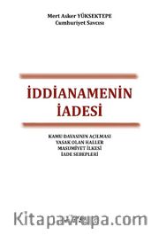 İddianamenin İadesi 