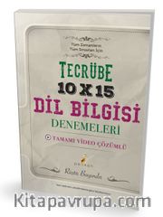 Tecrübe 10x15 Video Çözümlü Dil Bilgisi Denemeleri