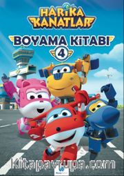 Harika Kanatlar Boyama Kitabı 4