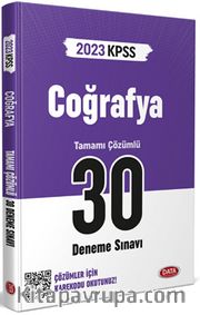 2023 KPSS Coğrafya 30 Deneme Sınavı Karekod Çözümlü