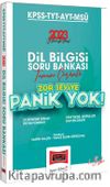 2023 KPSS-TYT-AYT-MSÜ Panik Yok Dil Bilgisi Tamamı Çözümlü Soru Bankası (Zor Seviye) 