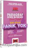 2023 YKS-KPSS-ALES Panik Yok Paragraf Soru Bankası Tamamı Çözümlü Soru Bankası (Zor Seviye) 