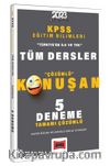 2023 KPSS Eğitim Bilimleri Tüm Dersler Tamamı Çözümlü Konuşan 5 Deneme 