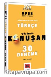 2023 KPSS Türkçe Tamamı Çözümlü Konuşan 30 Deneme 