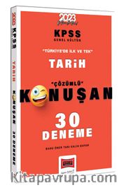 2023 KPSS Tarih Tamamı Çözümlü Konuşan 30 Deneme
