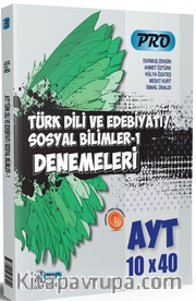AYT Türk Dili ve Edebiyatı Sosyal Bilimler Pro 10 x 40 Denemeleri