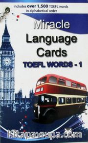 Miracle Language Cards İngilizce Dil Kartları / TOEFL Words 1