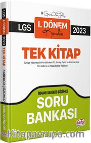 2023 LGS I. Dönem Konuları Tek Kitap Soru Bankası  (Karekod Çözümlü) 