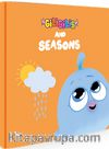 Giligilis and Seasons / İngilizce Eğitici Mini Karton Kitap Serisi