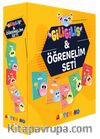 Giligilis ile Öğrenelim Seti (5 Kitap) / Eğitici Mini Karton Kitap Serisi